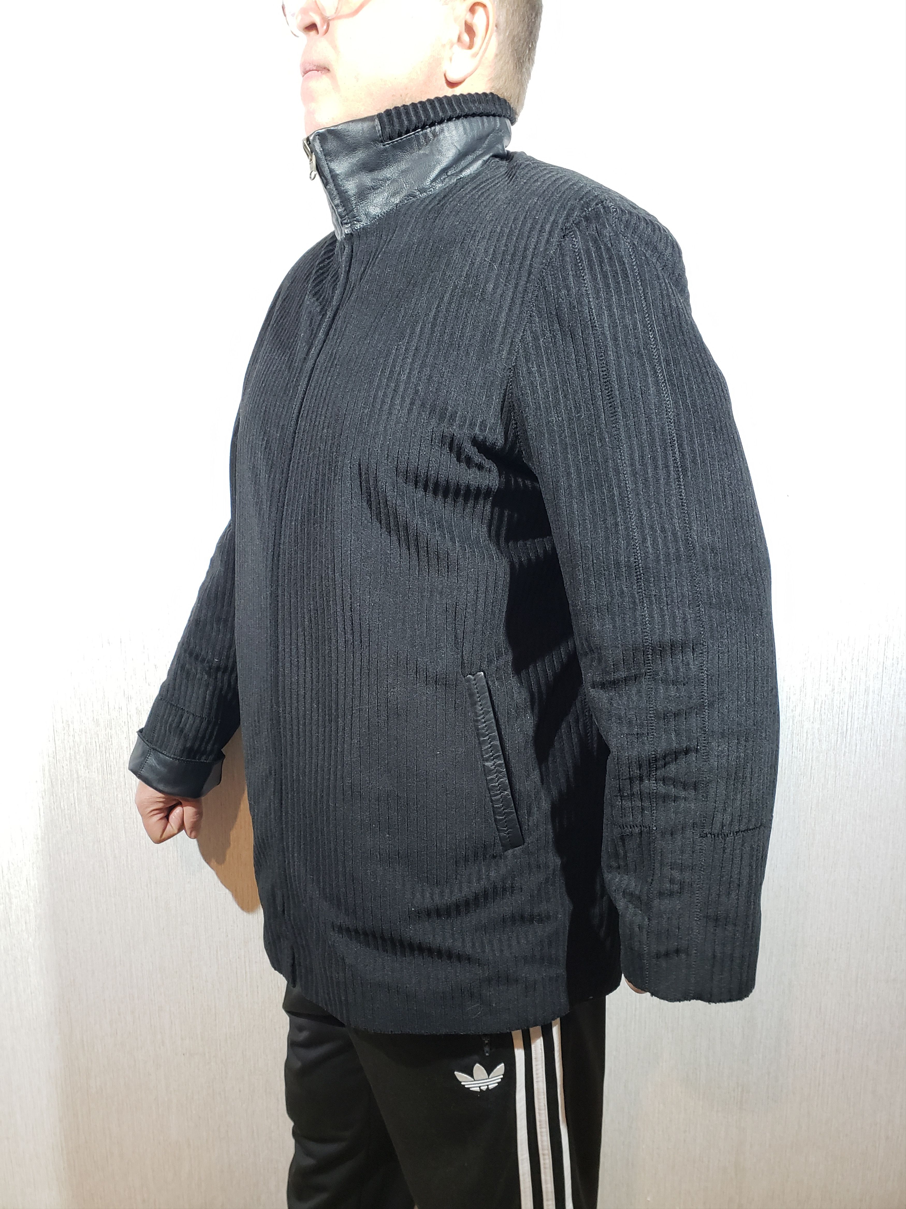 Other Two-sided men's leather jacket. Size US L / EU 52-54 / 3 - 6 Thumbnail