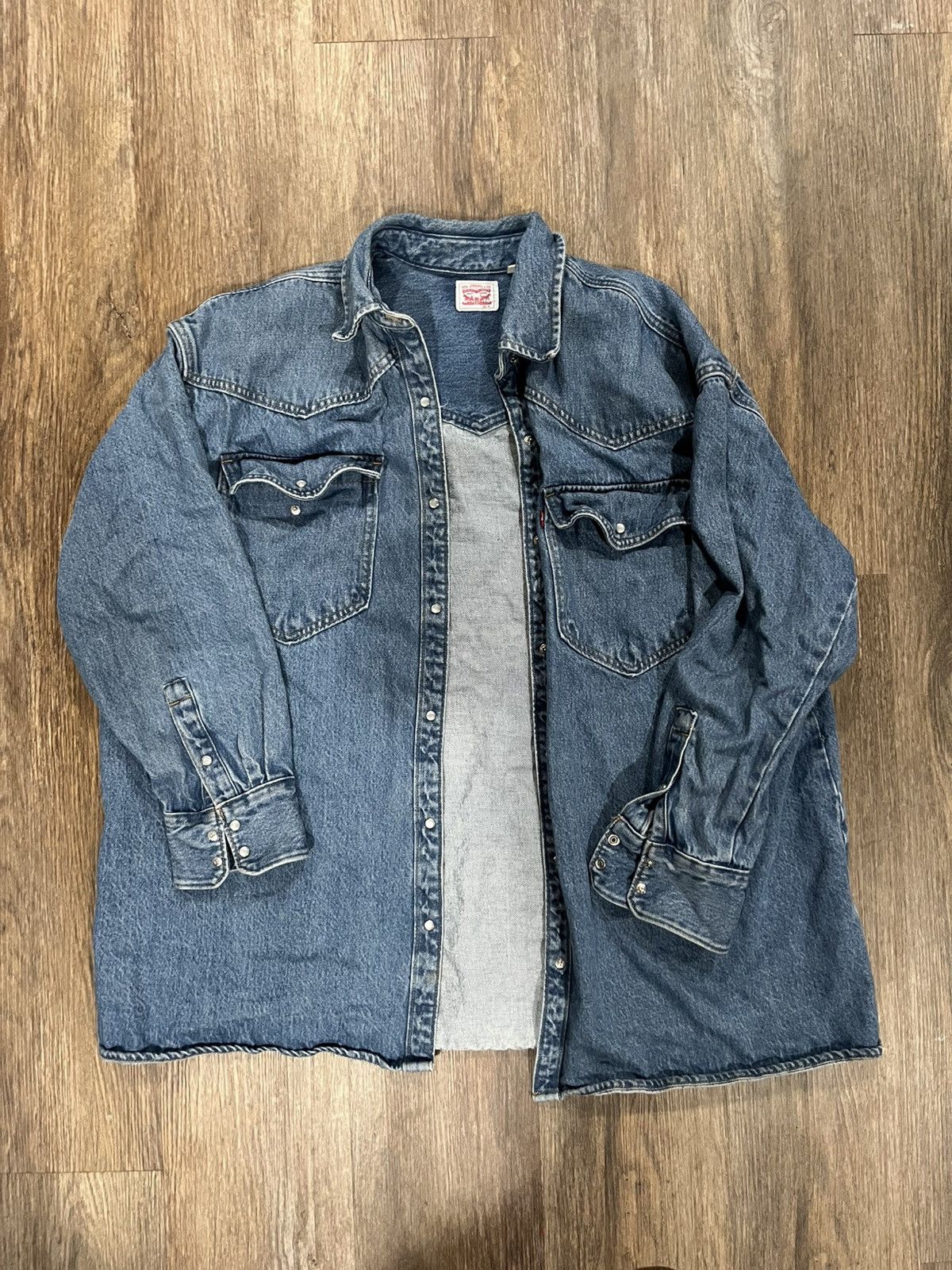 Levi's Vintage Clothing Levis Denim Jacket Size US XL / EU 56 / 4 - 1 Thumbnail