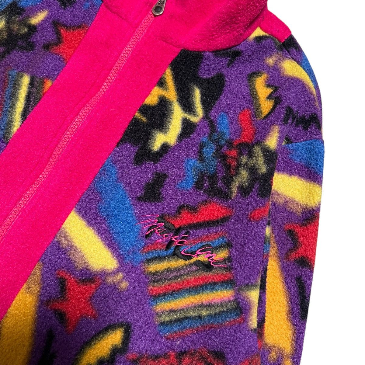 Fila Vintage Fila Magic Line Printed Fleece Anorak Jumper Jacket Size US S / EU 44-46 / 1 - 9 Thumbnail