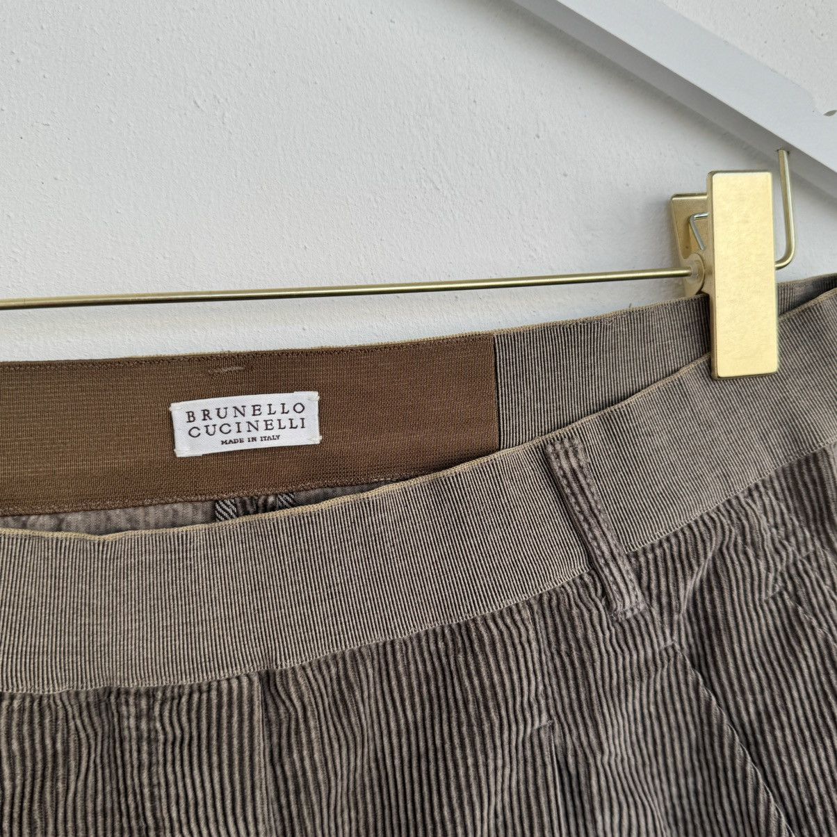 Brunello Cucinelli Brunello Cucinelli Velvet Shorts Size US 36 / EU 52 - 4 Thumbnail