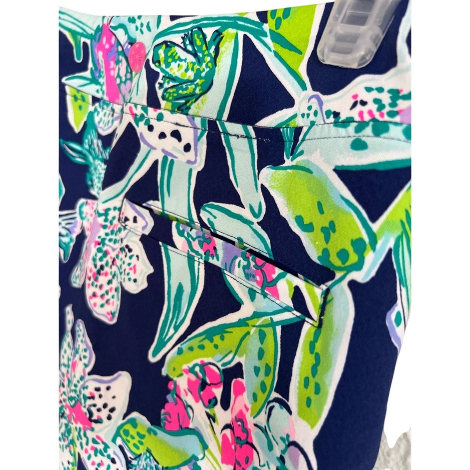 Lilly Pulitzer Lilly Pulitzer Women's UPF 50+ Luxletic Daphne Skort Blue 00 Size 24" / US 00 / IT 34 - 5 Thumbnail