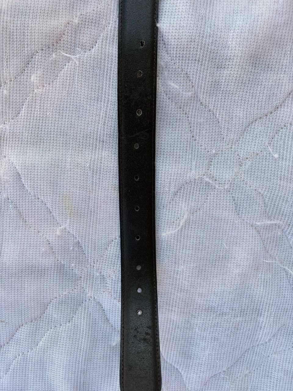 Burberry Burberry Reversible Belt Black Leather Gold Buckle Men's Size ONE SIZE - 7 Thumbnail
