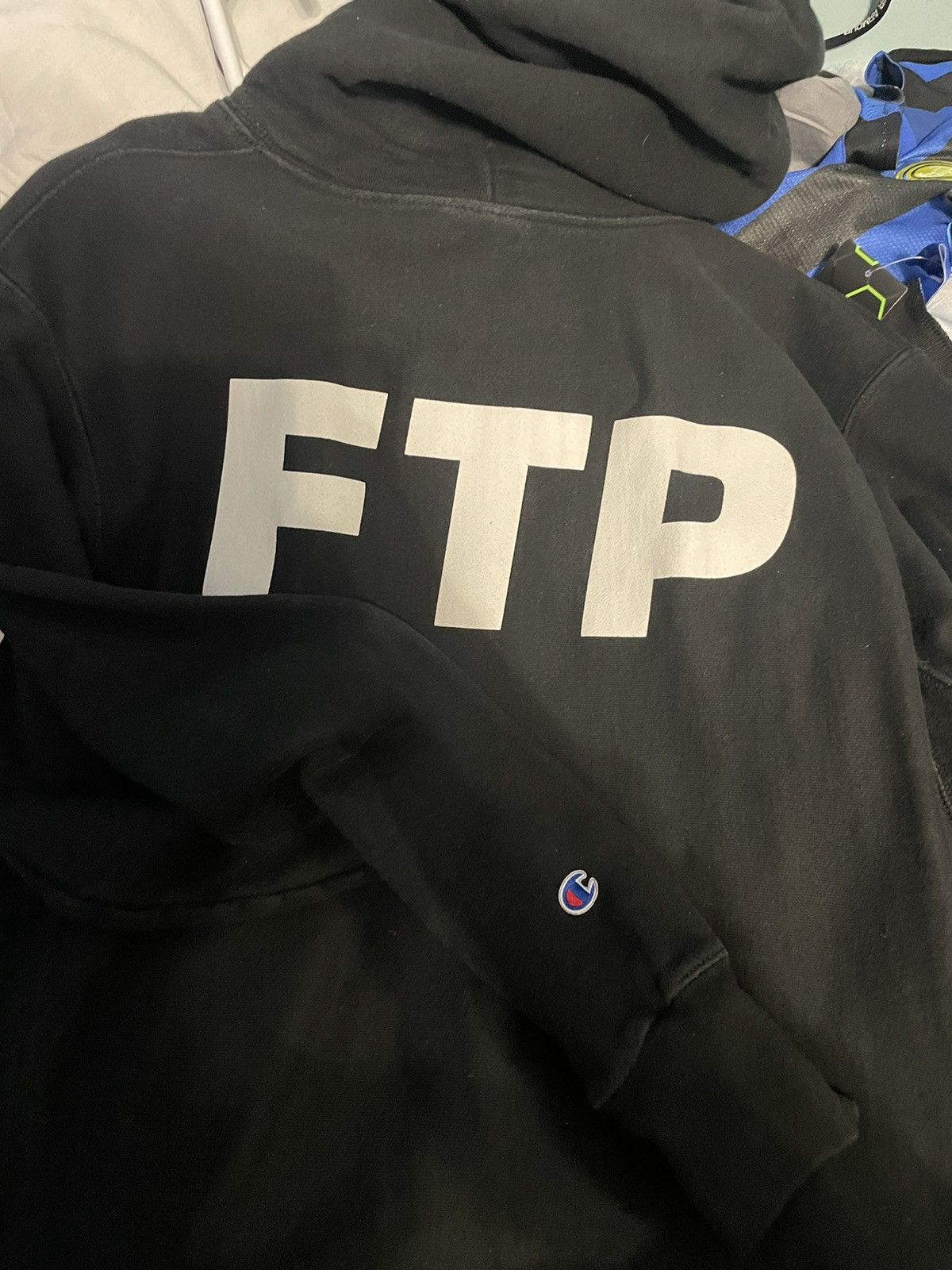 Fuck The Population FTP CHAMPION HOODIE SIZE M Size US M / EU 48-50 / 2 - 5 Thumbnail