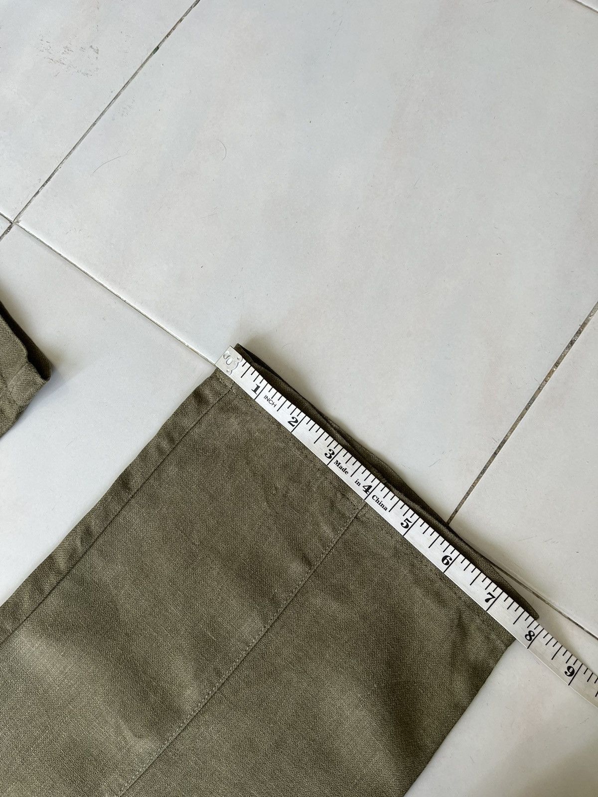 Balenciaga Balenciaga Bush Linen Pants Size 33" - 25 Thumbnail