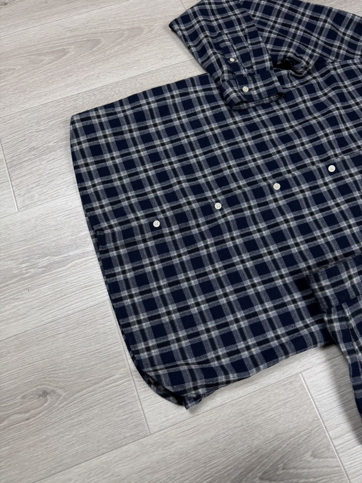 Allsaints Allsaints Oneida LS Shirt Light Flannel Checkered Size L Size US L / EU 52-54 / 3 - 6 Thumbnail