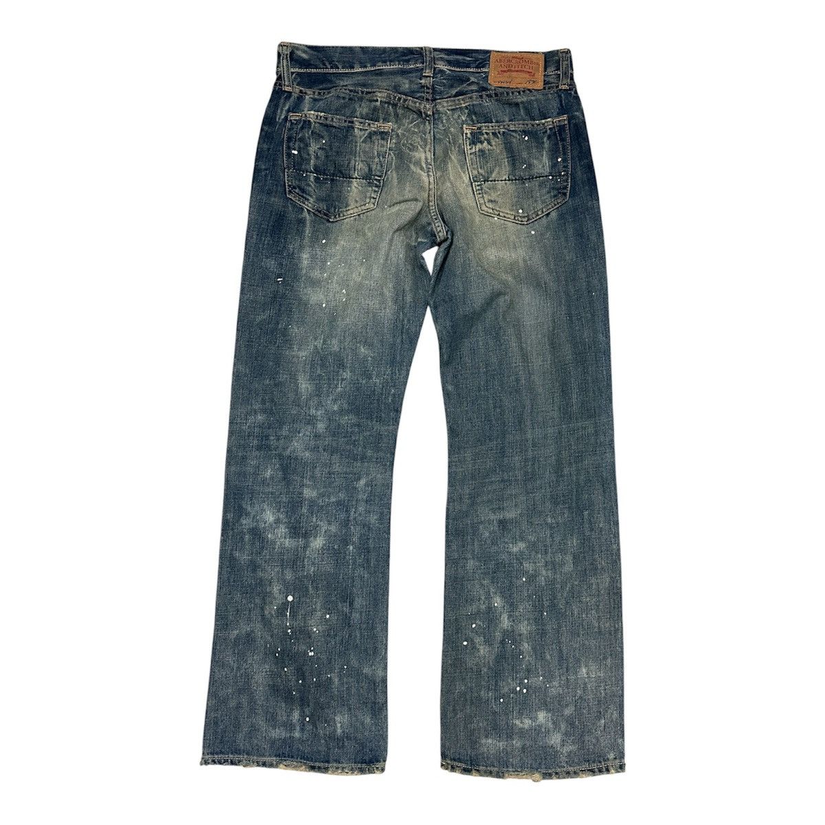 Abercrombie & Fitch 🔥Rare !!! ABERCROMBIE&FITCH DISTRESSED JEANS Size US 32 / EU 48 - 2 Thumbnail