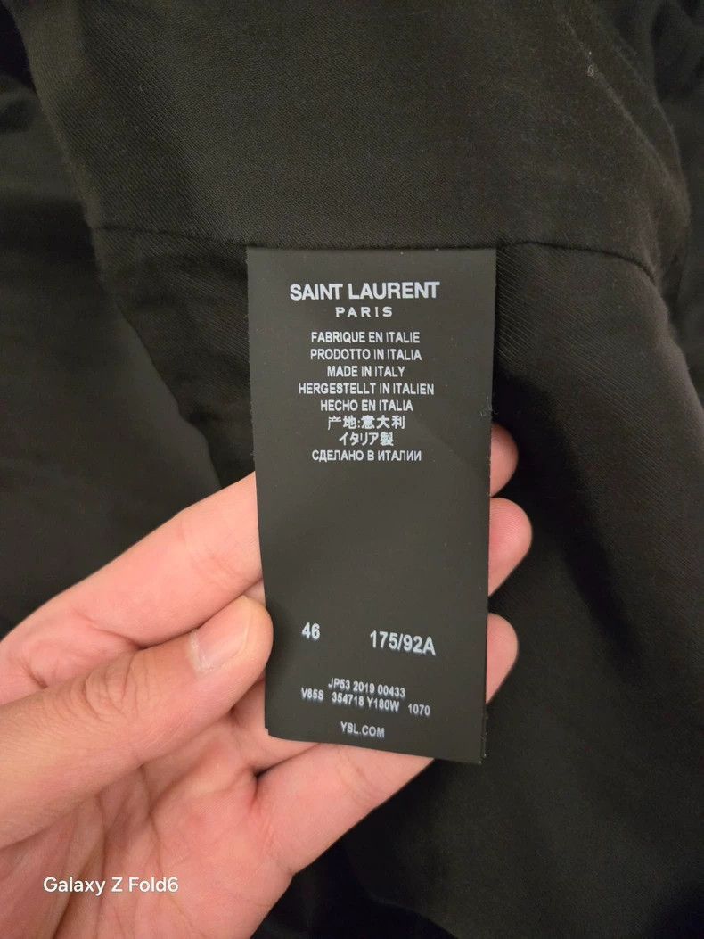 Saint Laurent Paris Saint Laurent Paris Classic baseball jacket-2506 Size US XS / EU 42 / 0 - 6 Thumbnail