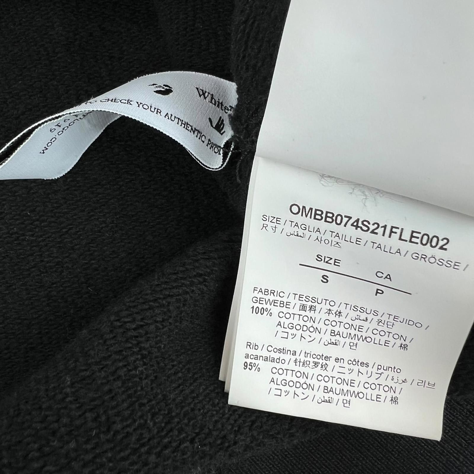 Off-White Off-White Caravaggio Boy Hoodie Black Size US S / EU 44-46 / 1 - 4 Thumbnail