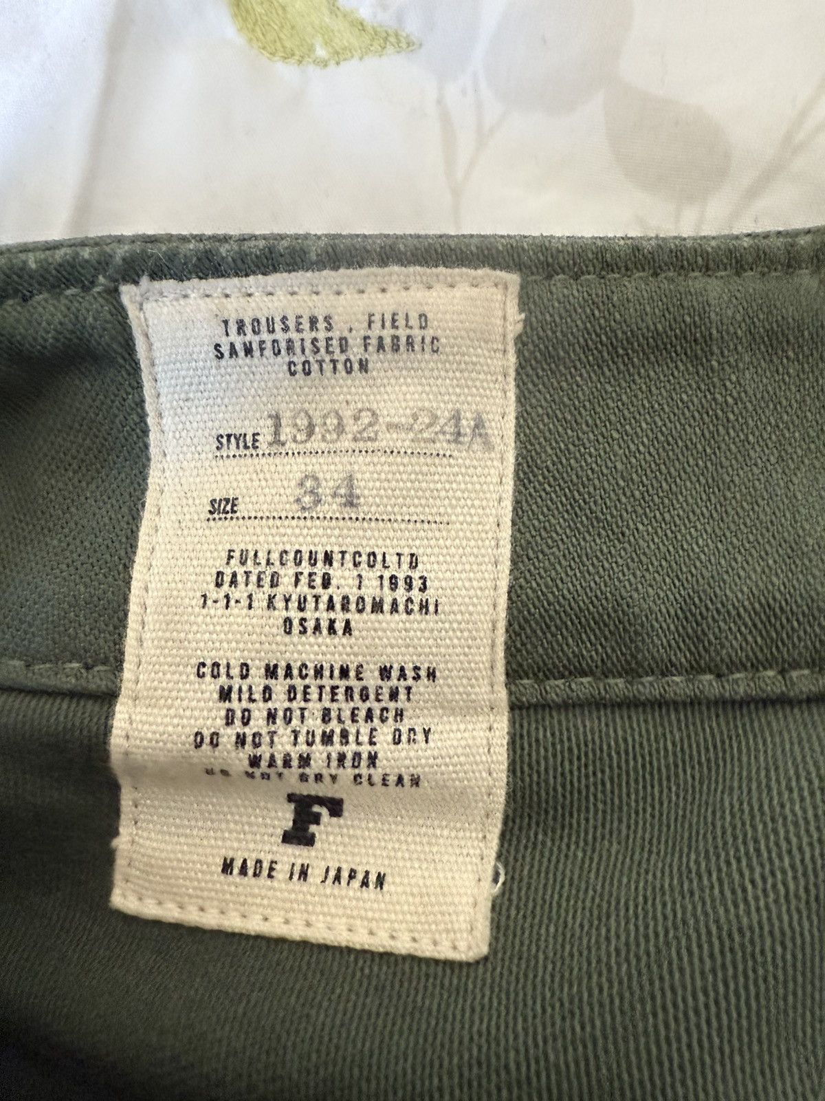 Full Count & Co. Fullcount 1992 Utility Trousers Size US 34 / EU 50 - 5 Thumbnail