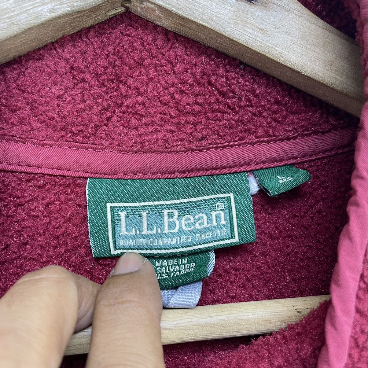 L.L. Bean 🔥Vintage LL bean Fleece Pull Over Size US M / EU 48-50 / 2 - 4 Thumbnail