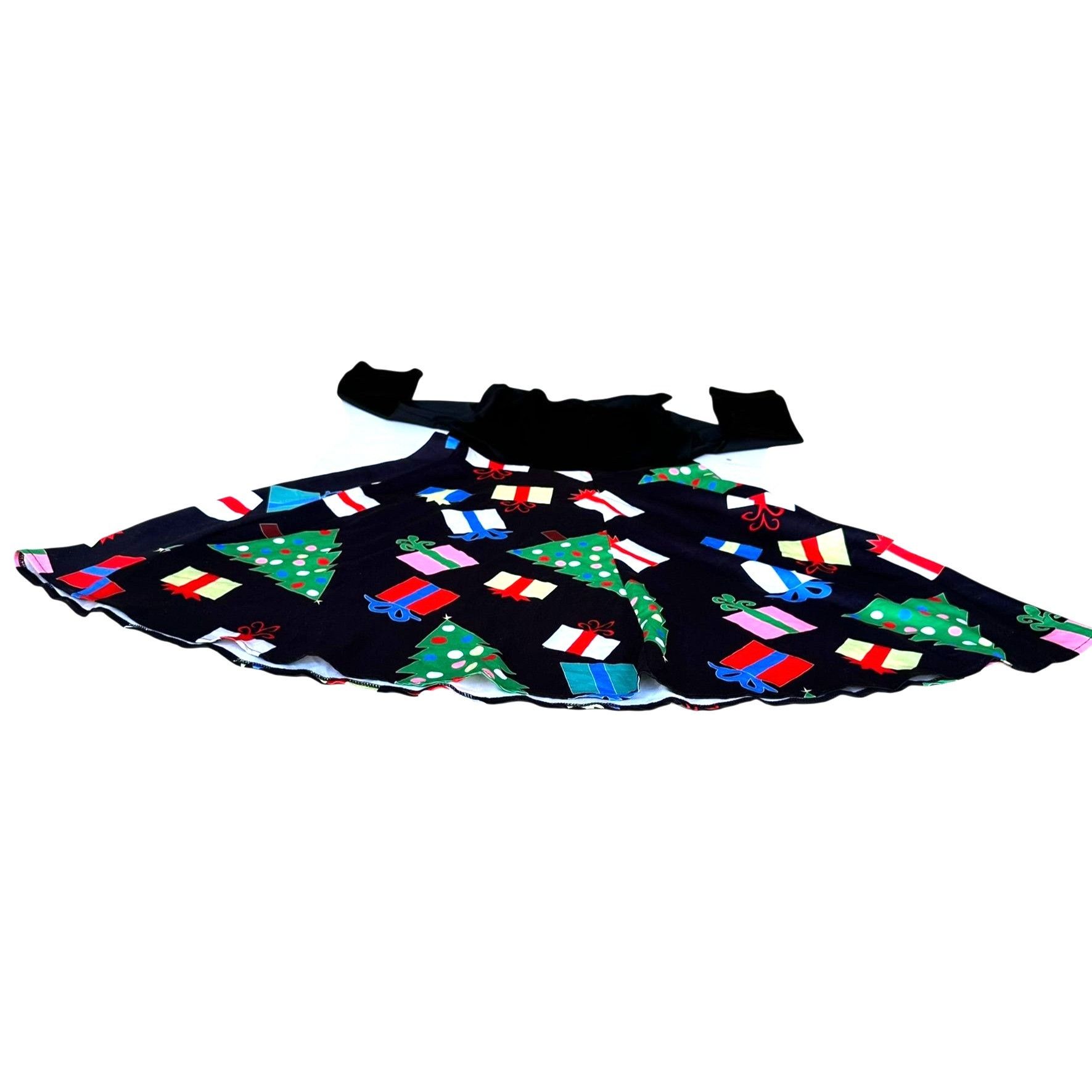 Other NWT Sucrefas Christmas Dress XXL Black Holiday Christmas Tre Size XXL / US 16-18 / IT 52-54 - 9 Thumbnail
