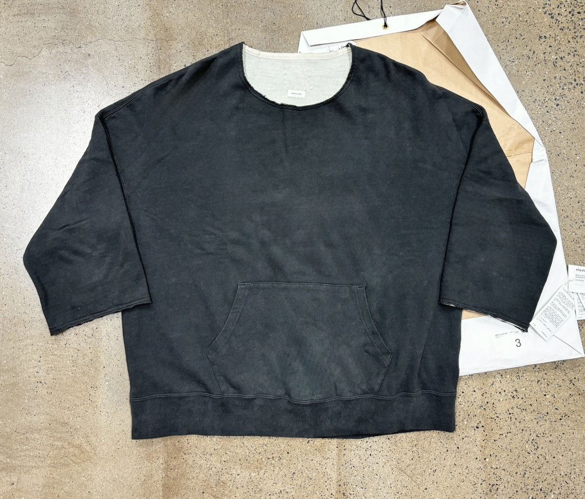 Visvim VISVIM 25AW BURROW DUAL SWEAT DMGD Size US L / EU 52-54 / 3 - 1 Thumbnail