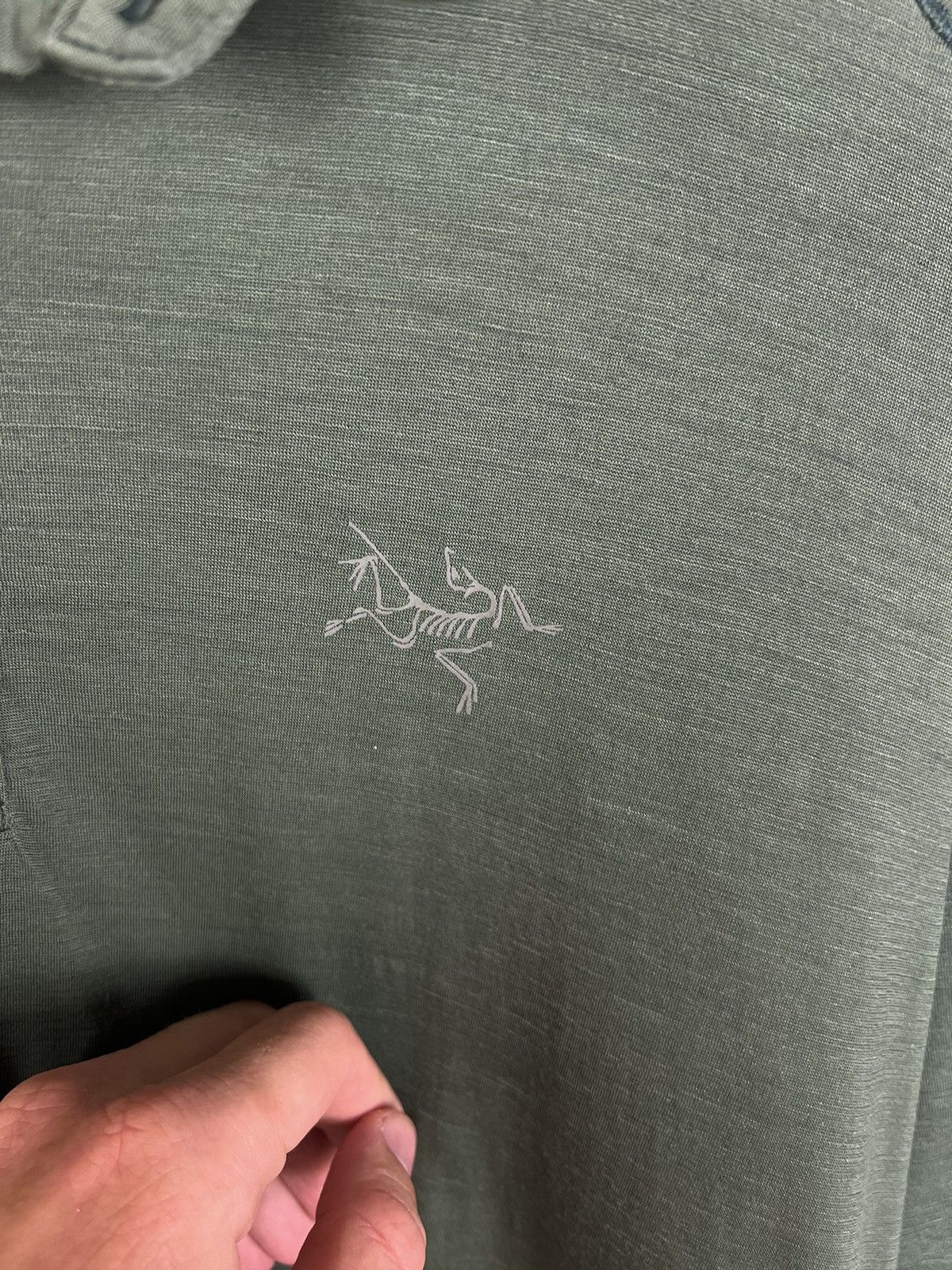 Arc'teryx Arc’teryx Trekking Wool Khaki Polo Shirt Size US XL / EU 56 / 4 - 3 Thumbnail