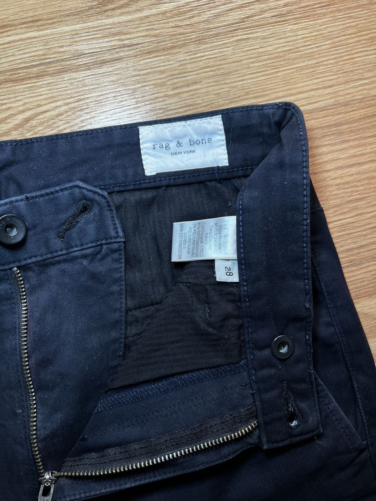 Rag & Bone Navy Chino Pants Size US 28 / EU 44 - 2 Thumbnail