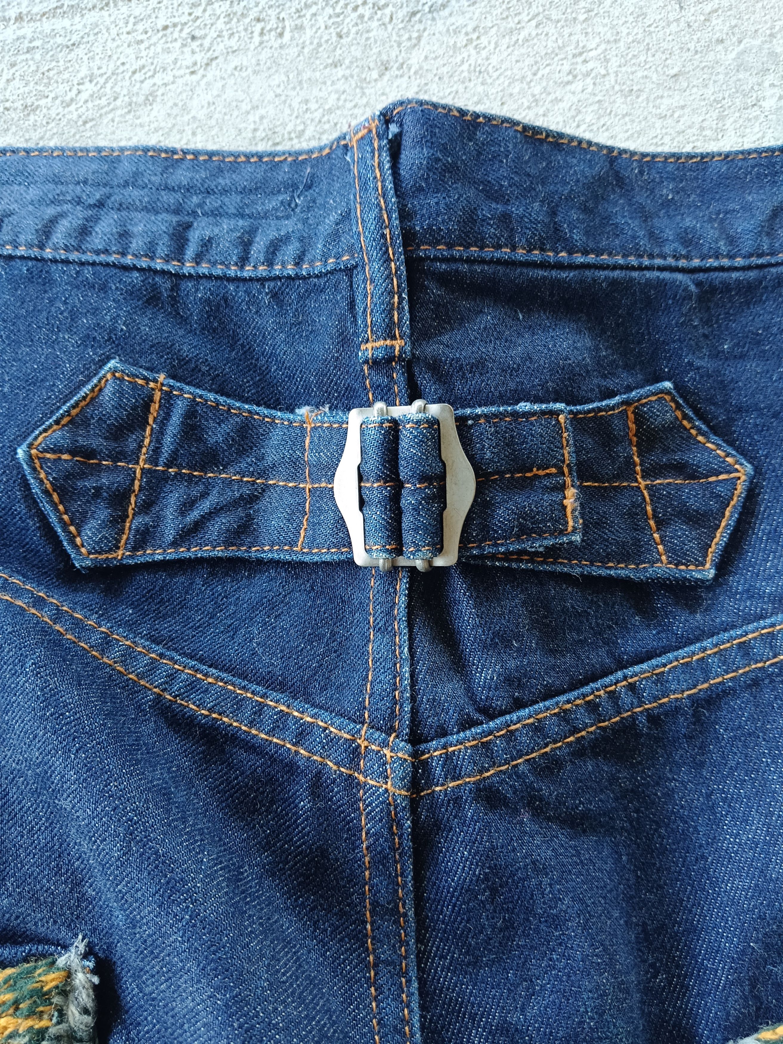 Issey Miyake Sunaokuwahara By Issey Miyake Buckle Back Jeans Size US 35 - 4 Thumbnail