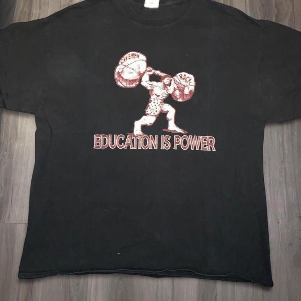 Other Black and Red Education is Power” Tee Size US XL / EU 56 / 4 - 1 Thumbnail