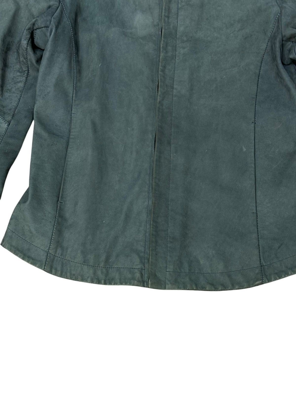 10sei0otto Gothic Scar Stitch Leather Jacket poell sellam boris 7🟩3 Size US M / EU 48-50 / 2 - 3 Thumbnail