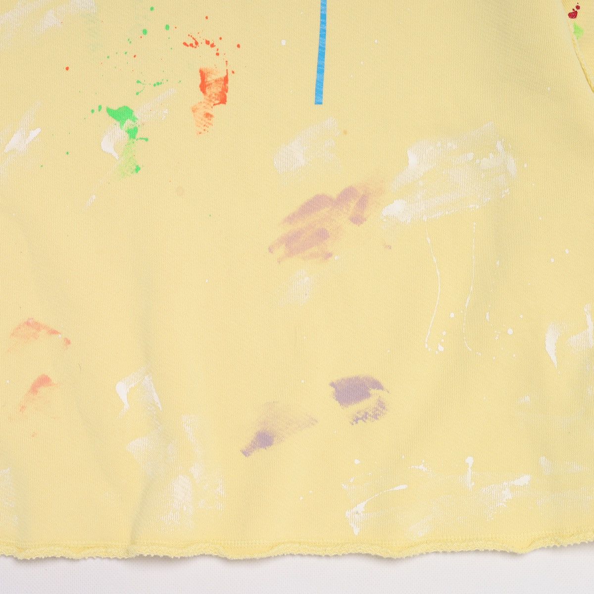 Palm Angels Palm Angels Oversized Sweatshirt Wide Yellow Splatter Painte Size US XS / EU 42 / 0 - 6 Thumbnail
