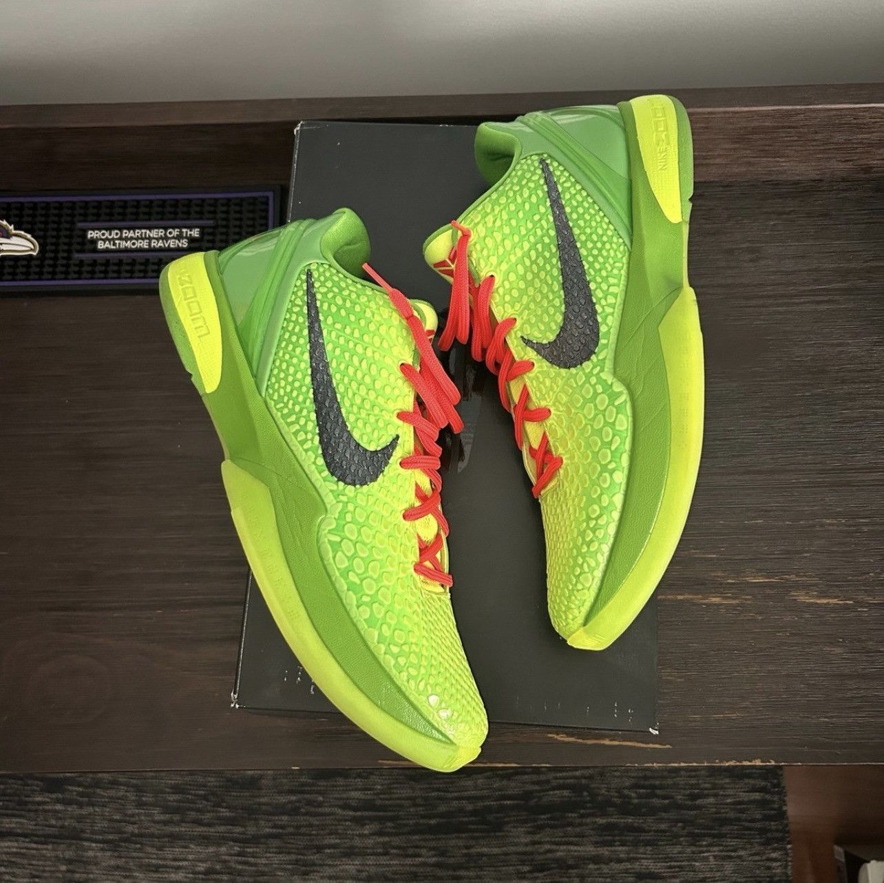 Nike Kobe 6 Protro “Grinch” - sz 13 Size US 13 / EU 46 - 2 Thumbnail