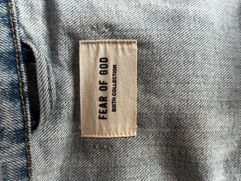 Fear of God Fear of God Denim jacket Size US XL / EU 56 / 4 - 8 Thumbnail