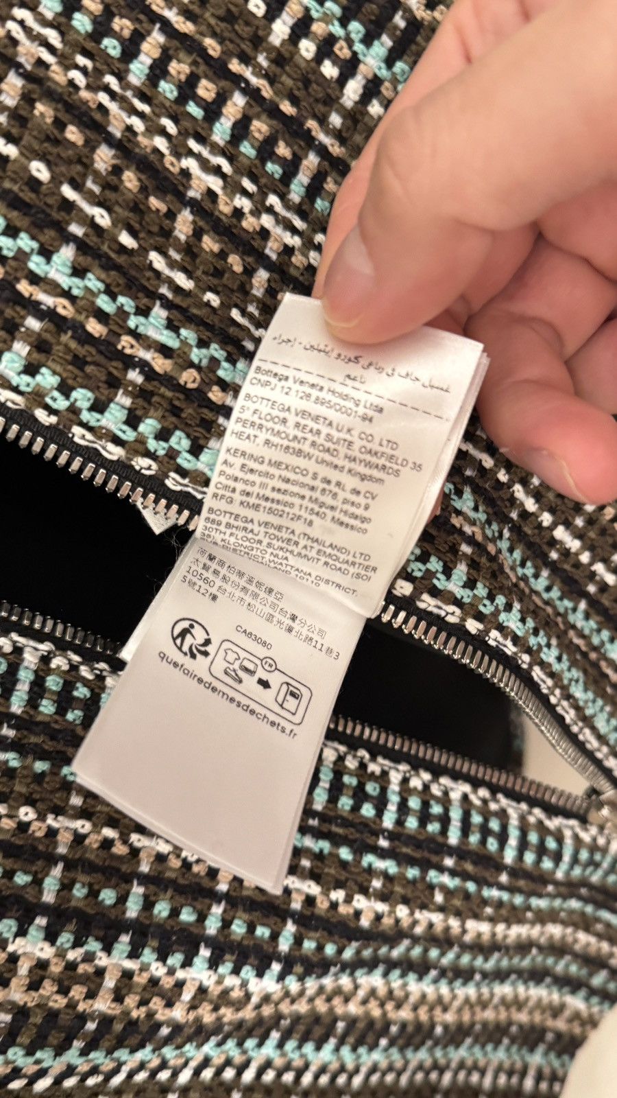 Bottega Veneta Bottega Veneta Cotton- Blend Blouson Jacket size 50 Size US M / EU 48-50 / 2 - 10 Thumbnail