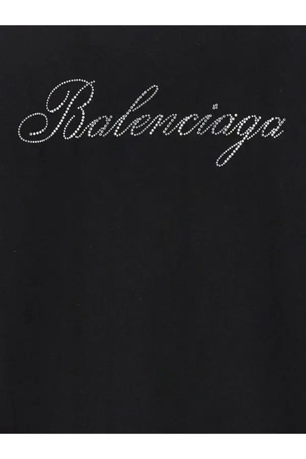 Balenciaga o1la1rc1a0625 Handwritten T-Shirt Large Fit in Black Size US XXL / EU 58 / 5 - 4 Thumbnail
