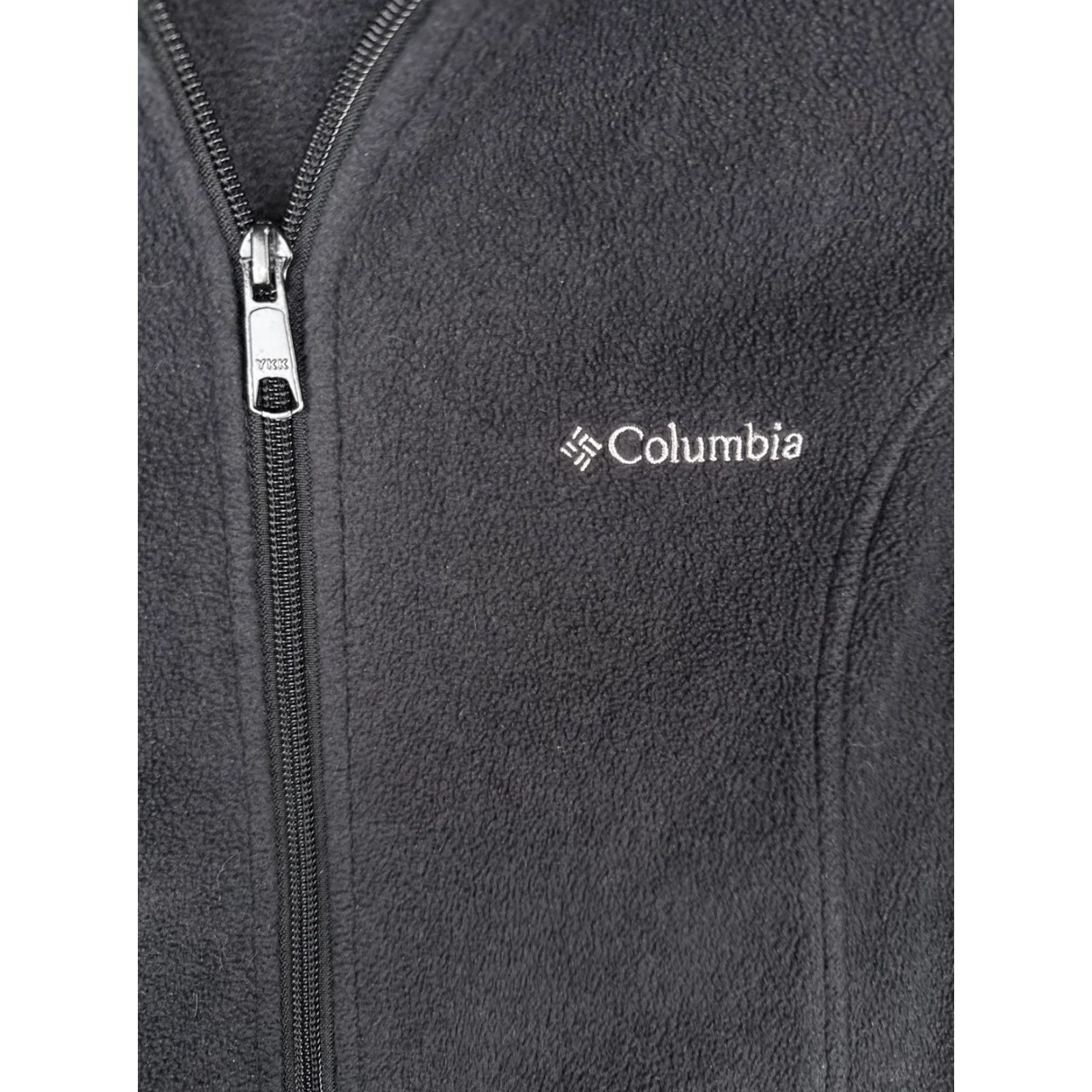 Vintage Columbia Fleece Vest Womens M Black Full Zip Pockets Outdoor Warm Hiking Size M / US 6-8 / IT 42-44 - 6 Thumbnail