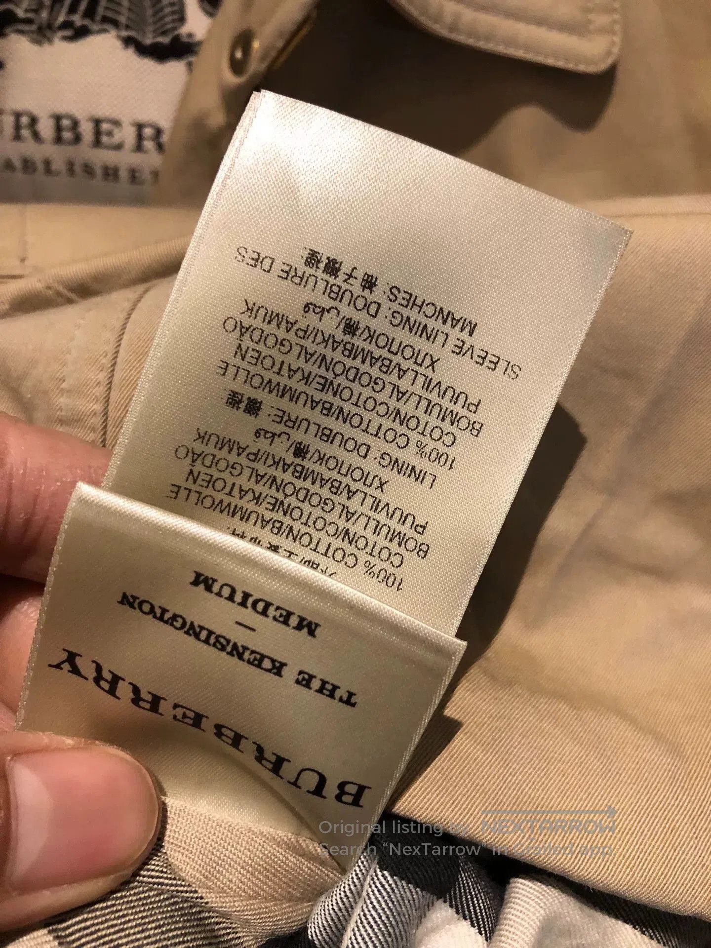 Burberry Burberry Kensington Women's Trench Coat. Size XS / US 0-2 / IT 36-38 - 6 Thumbnail