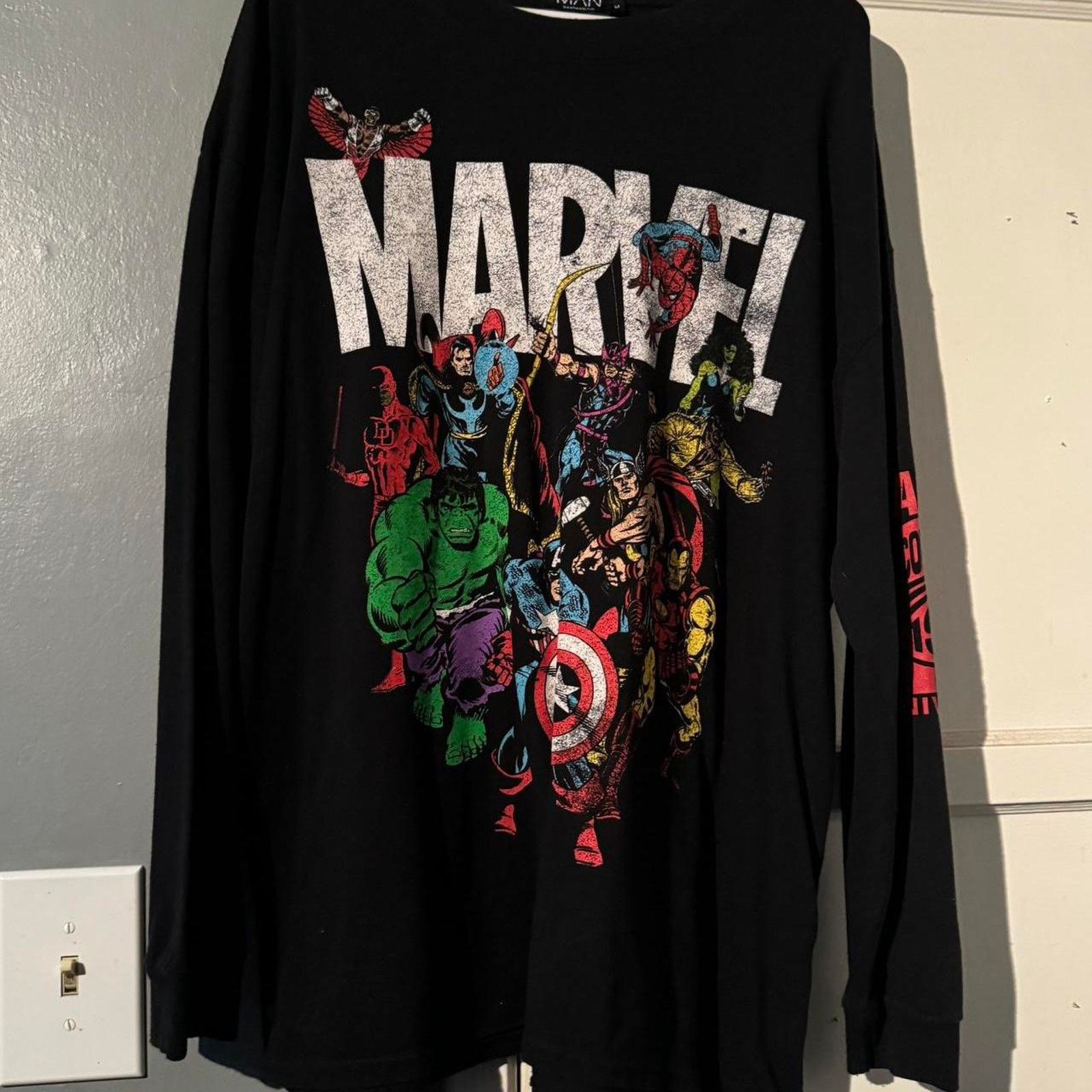 Other Oversized marvel license long sleeve in M Size US M / EU 48-50 / 2 - 2 Thumbnail
