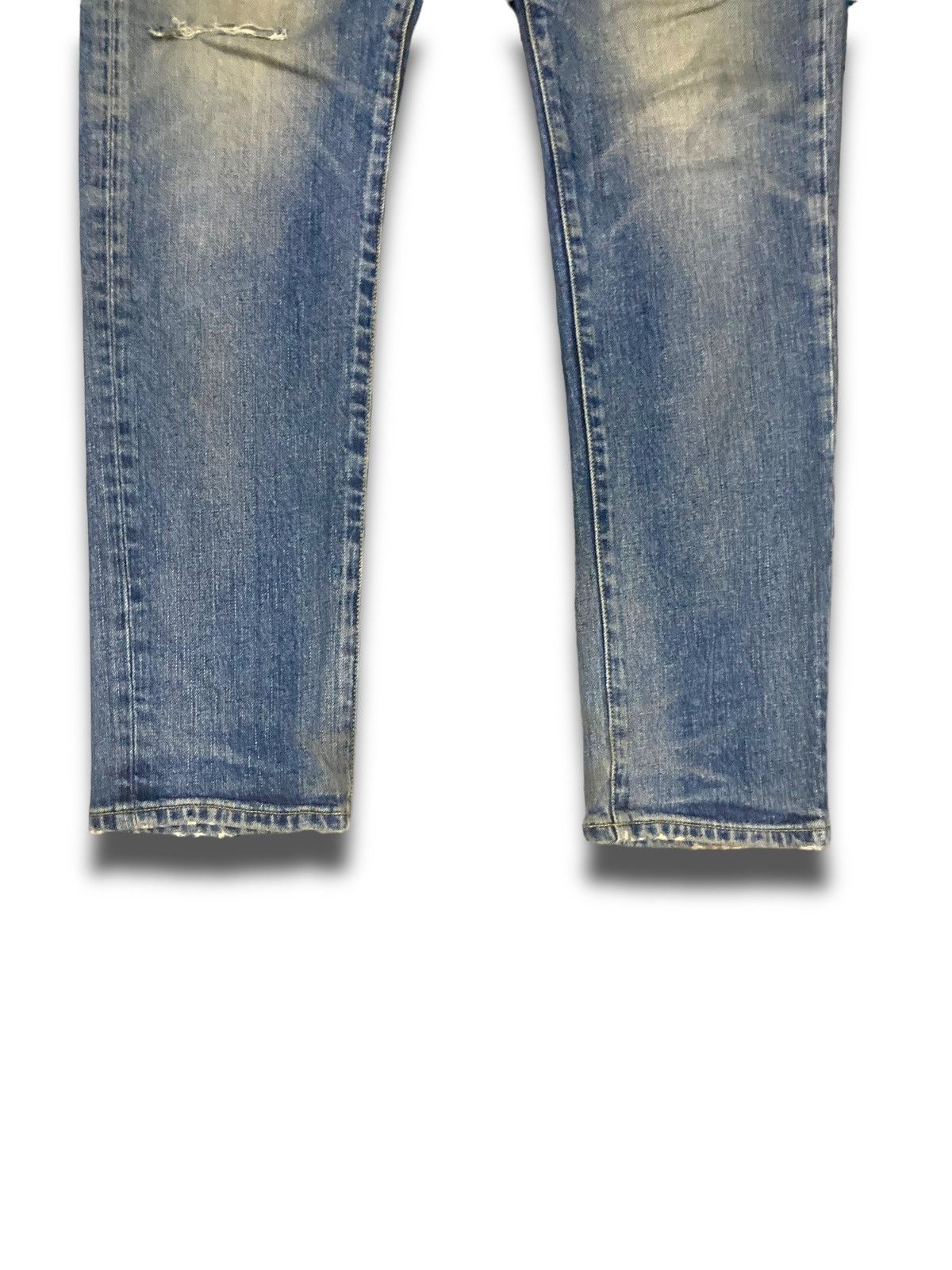 Vintage Vintage 90s Red Card Kaihara Jeans Size US 31 - 4 Thumbnail