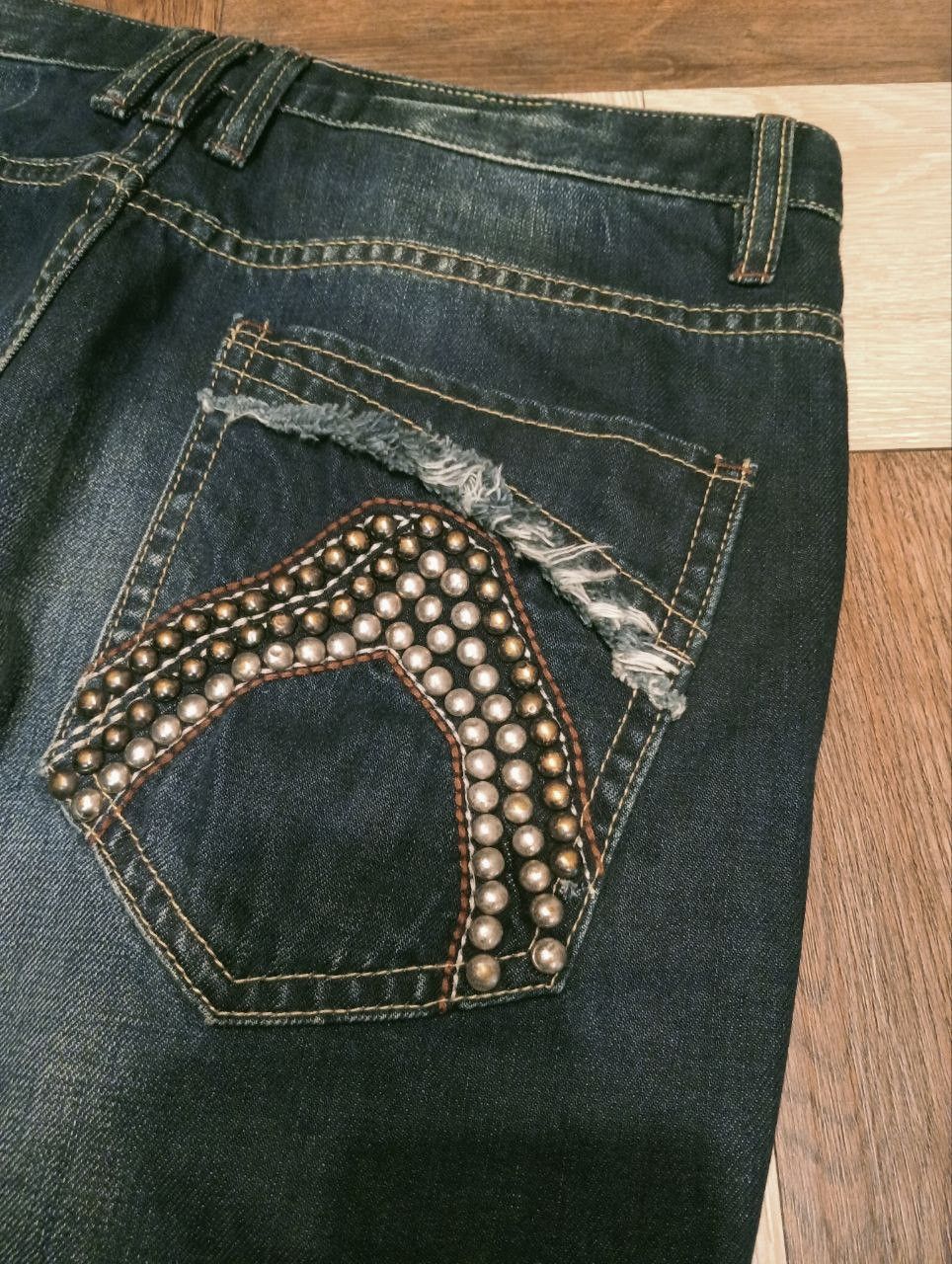 Japanese Brand JAPANESE SEMANTIC DESIGN DISTRESSED LOOK JEANS Size US 32 / EU 48 - 9 Thumbnail