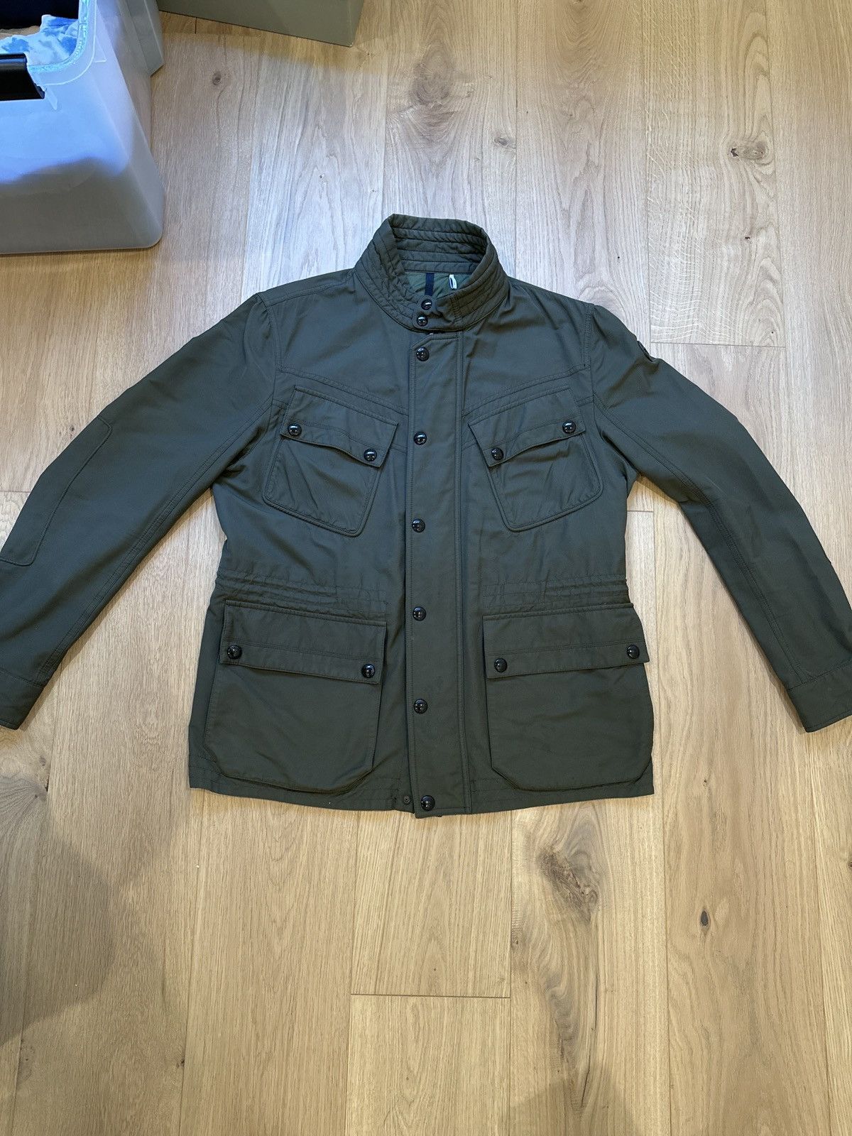 image of Moncler Field Jacket in Green, Men's (Size XL)