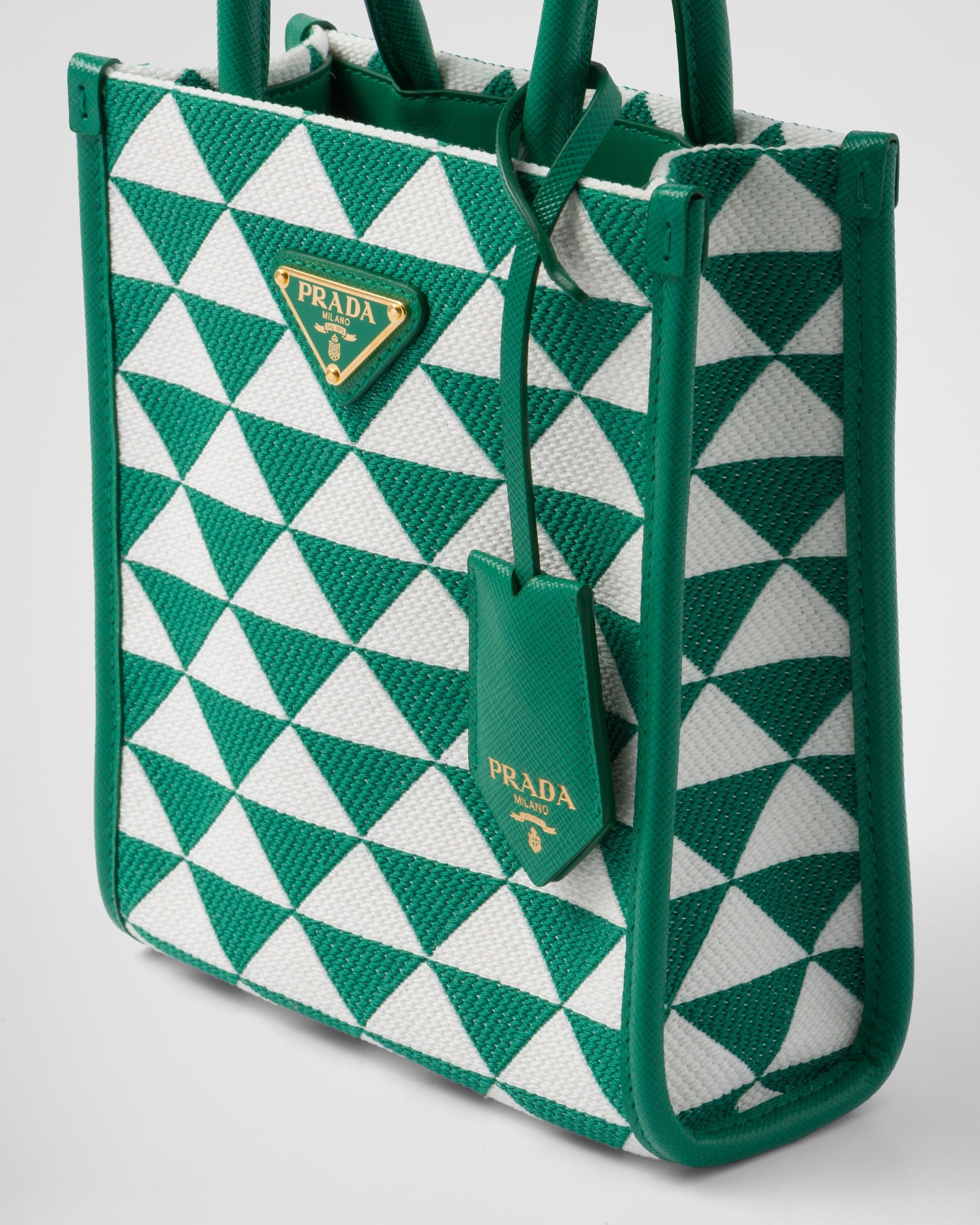 Prada o1la1rc1a0925 Size: OS / Symbole Embroidered Mini Bag Size ONE SIZE - 6 Thumbnail