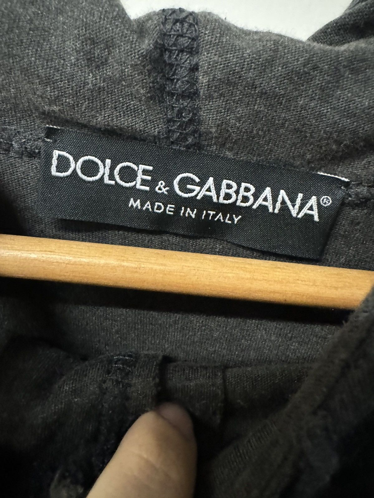 Dolce & Gabbana AW2012 Dolce & Gabbana laser cut net double layer hoodie Size US L / EU 52-54 / 3 - 8 Thumbnail