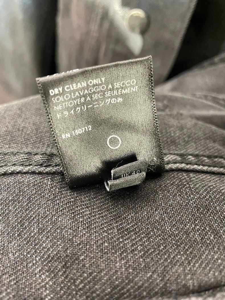 Amiri Amiri Black and gray denim design jacket 2501-Nextarrow Size US M / EU 48-50 / 2 - 5 Thumbnail