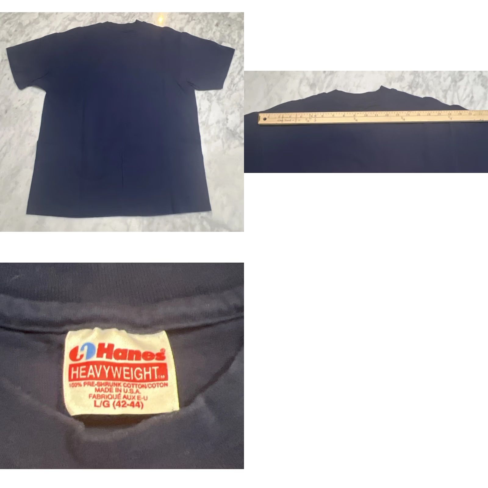Hanes VINTAGE San Diego Chargers Shirt L Men Blue The Bolt Is Back Hanes Single Stitch USA 1990s Graphic Tee Size US L / EU 52-54 / 3 - 9 Thumbnail