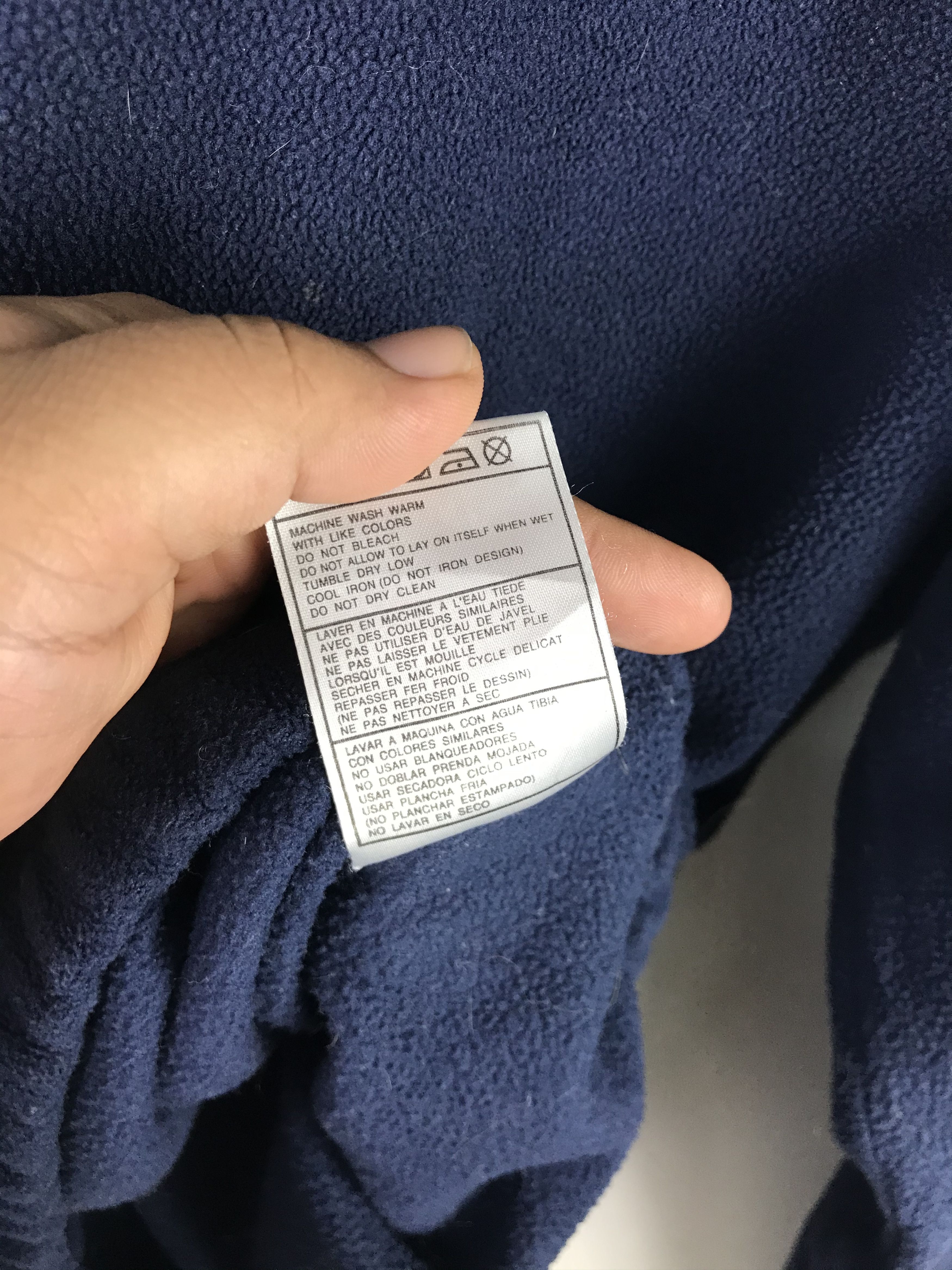Nike × Nike ACG × Vintage Vintage Y2K Nike Centre Half Zipper Fleece Jacket Size US L / EU 52-54 / 3 - 9 Thumbnail