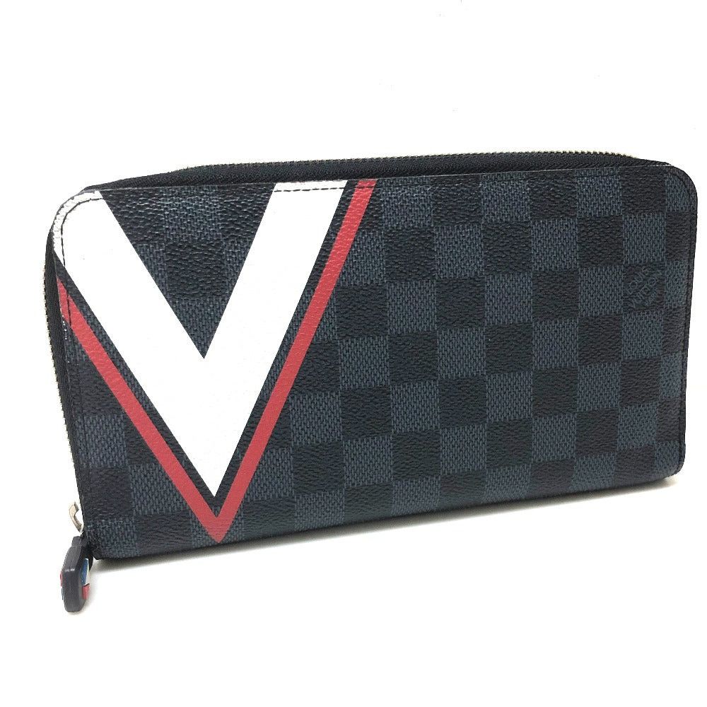 Louis Vuitton Louis Vuitton N64013 Round Zipper Long Wallet Zippy Organizer America'S Cup 2017 Limited Men With Coin Purse Size ONE SIZE - 1 Thumbnail