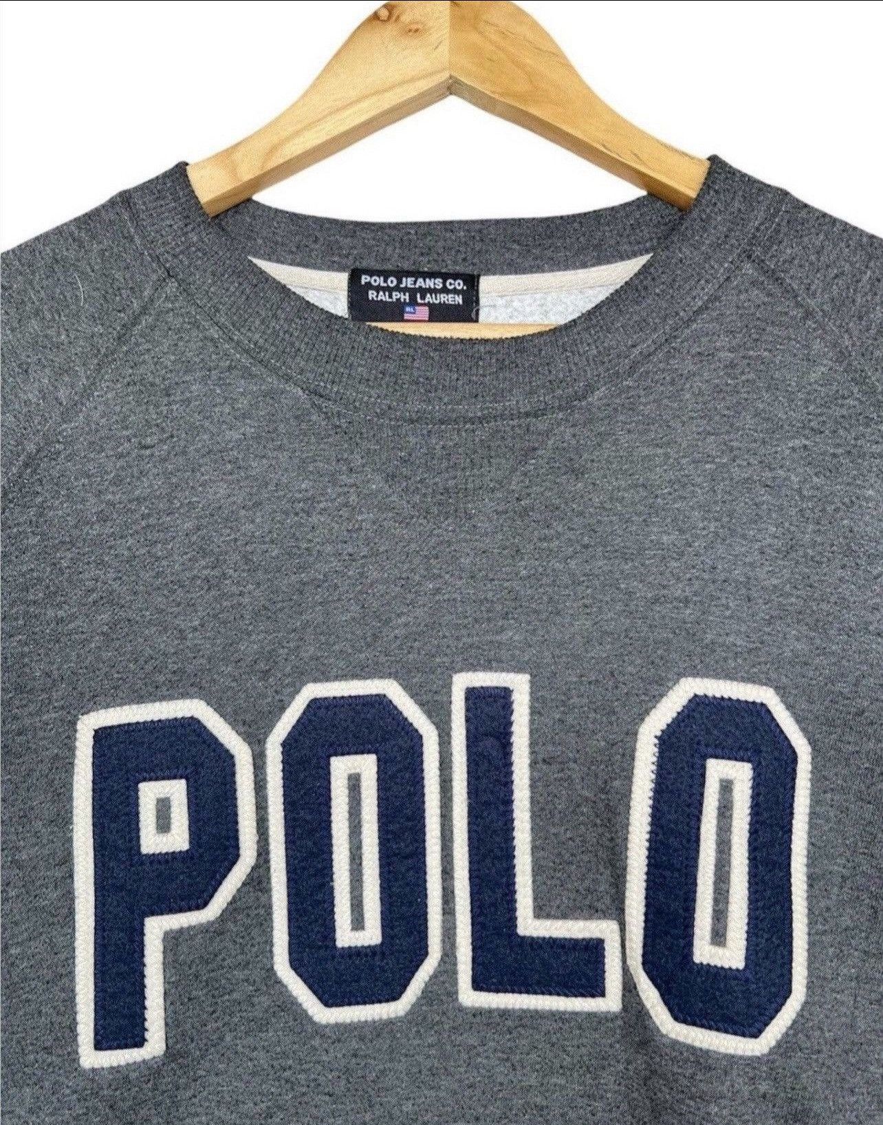 Polo Ralph Lauren Vintage Polo Ralph Lauren Embroidered Baggy Boxy Sweatshirt Size US L / EU 52-54 / 3 - 5 Thumbnail