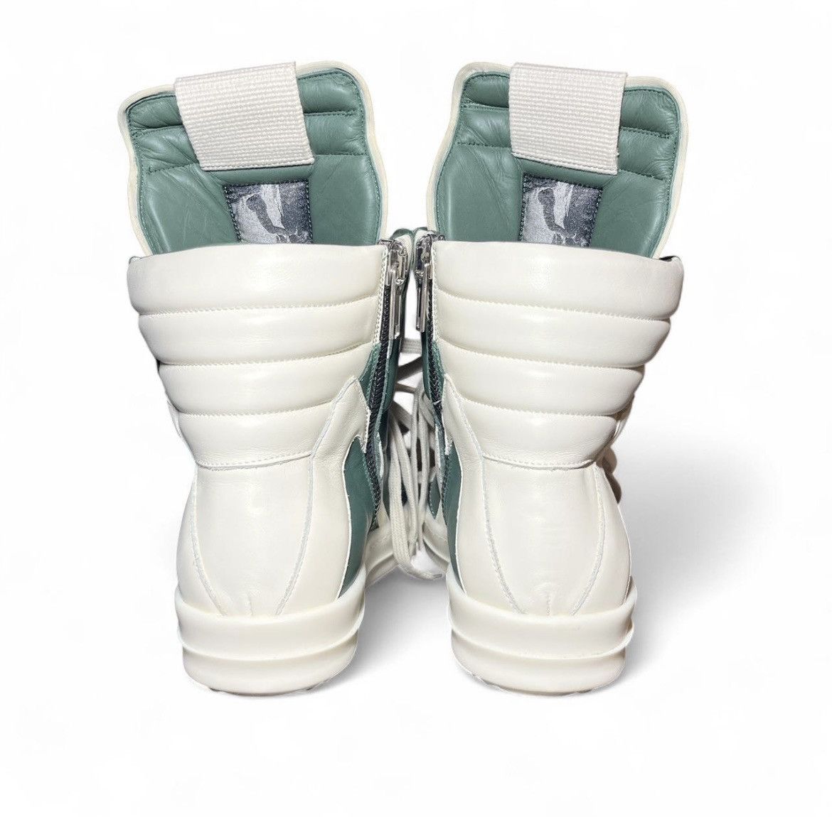 Rick Owens Rick Owens Teal/Milk Geobasket size 41 Size US 8 / EU 41 - 3 Thumbnail