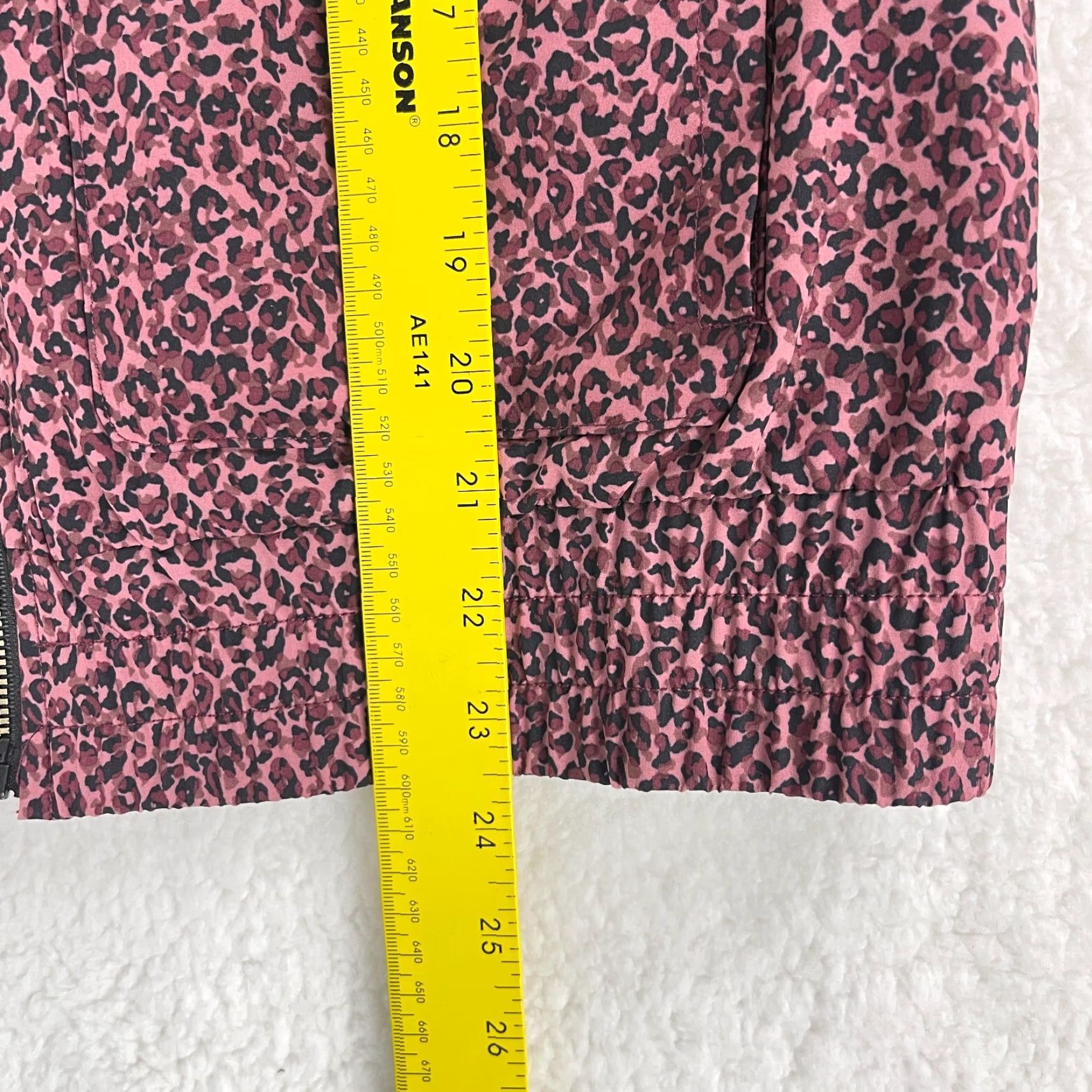 Vintage Chico's Zenergy Jacket Womens Full Zip Purple Cheetah Print Size 4 Regular All Seasons Pockets Vintage No Size S / US 4 / IT 40 - 7 Thumbnail