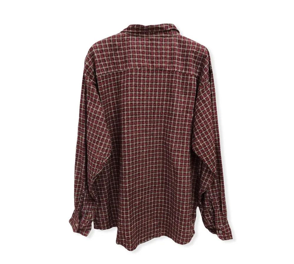 Vintage Vintage Haband Plaid Tartan Flannel Shirt 👕 Size US XL / EU 56 / 4 - 4 Thumbnail