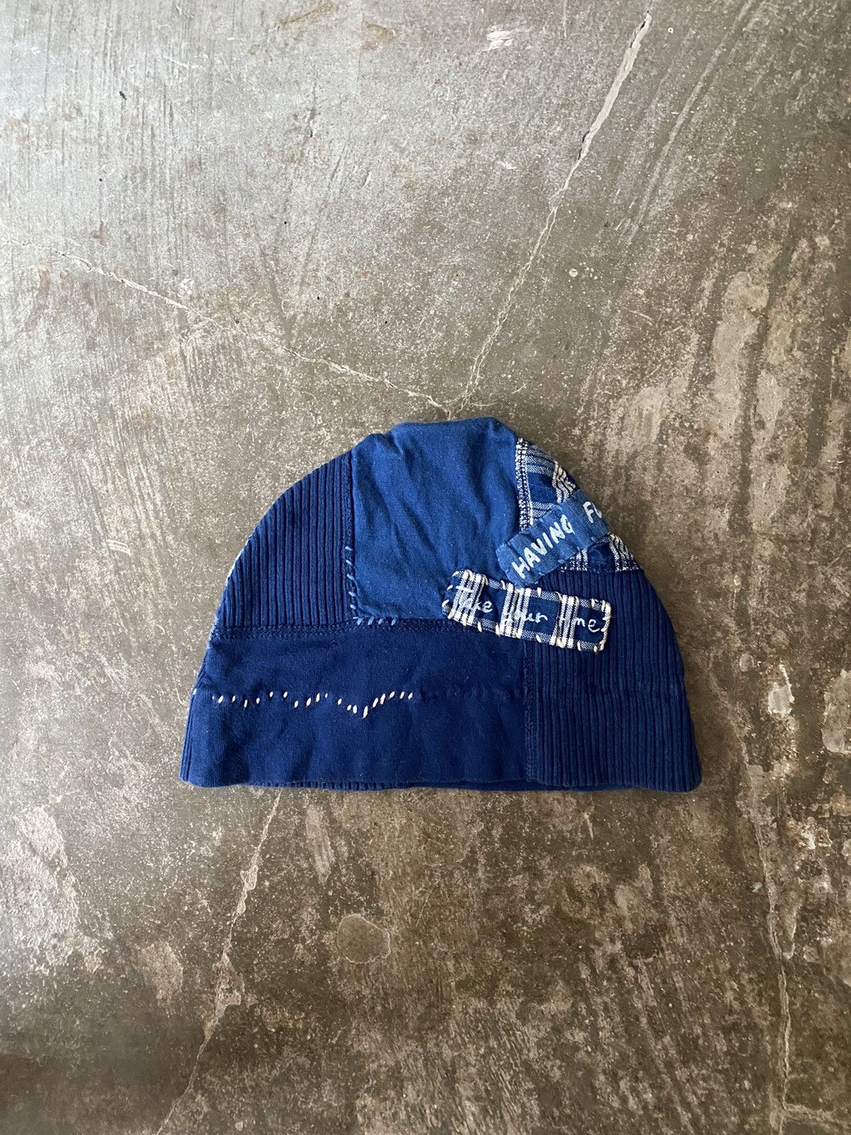 Porter Classic Porter Classic Patchwork Boro Beanie Kuon RRL Kapital FDMTL Size ONE SIZE - 1 Thumbnail