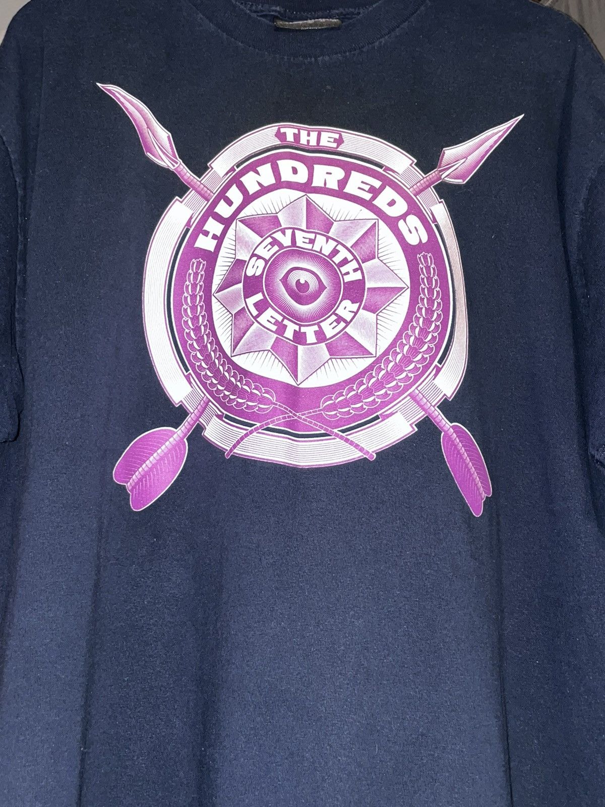 The Hundreds × The Seventh Letter 2012 Seventh Letter The Hundreds compass bombing T shirt Size US XL / EU 56 / 4 - 4 Thumbnail