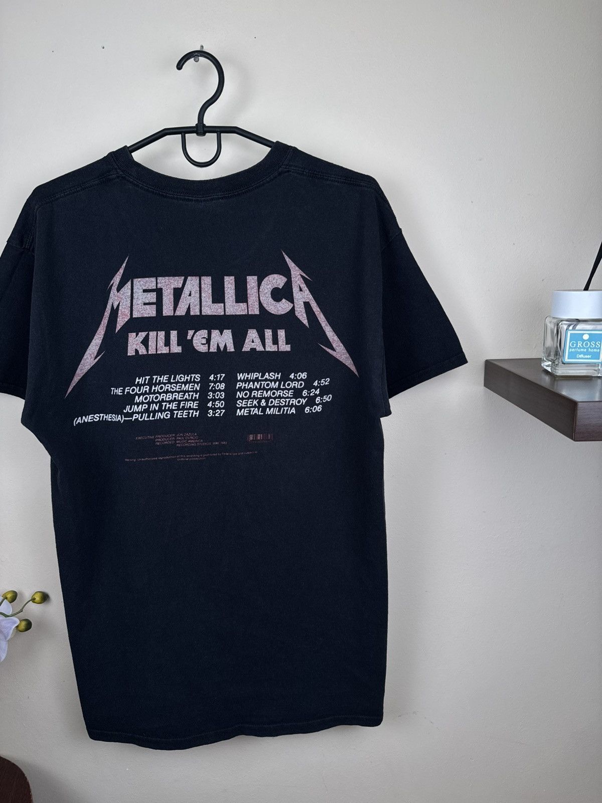 Metallica Vintage Metallica T shirt Kill Em All 2017 Rock Band Black L Size US L / EU 52-54 / 3 - 16 Thumbnail