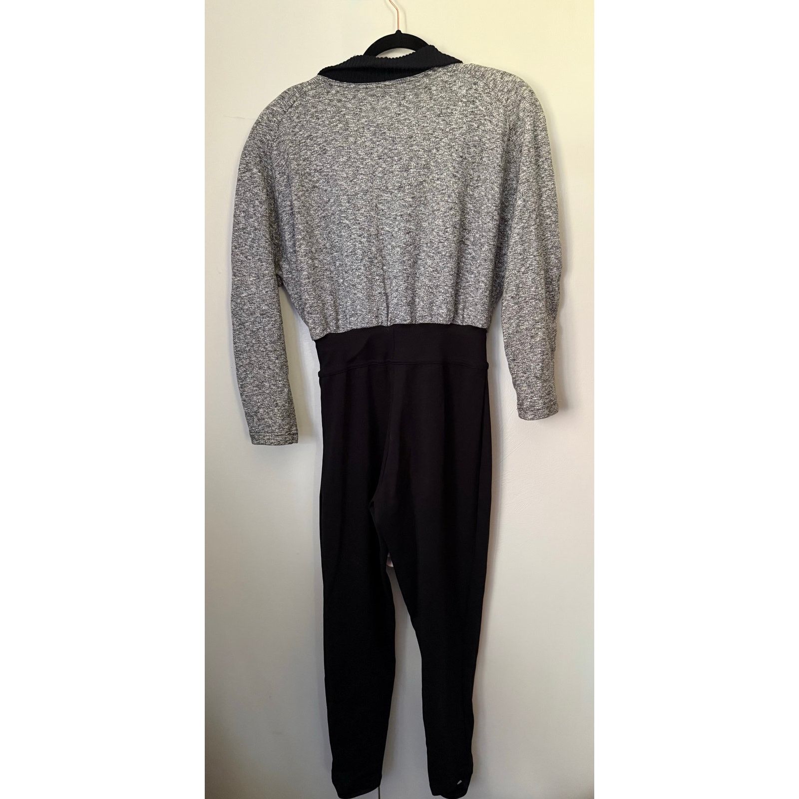 Vintage Vintage 80’s Cache Gray Black Strirrup Jumpsuit Small Med Size 30" / US 8 / IT 44 - 8 Thumbnail