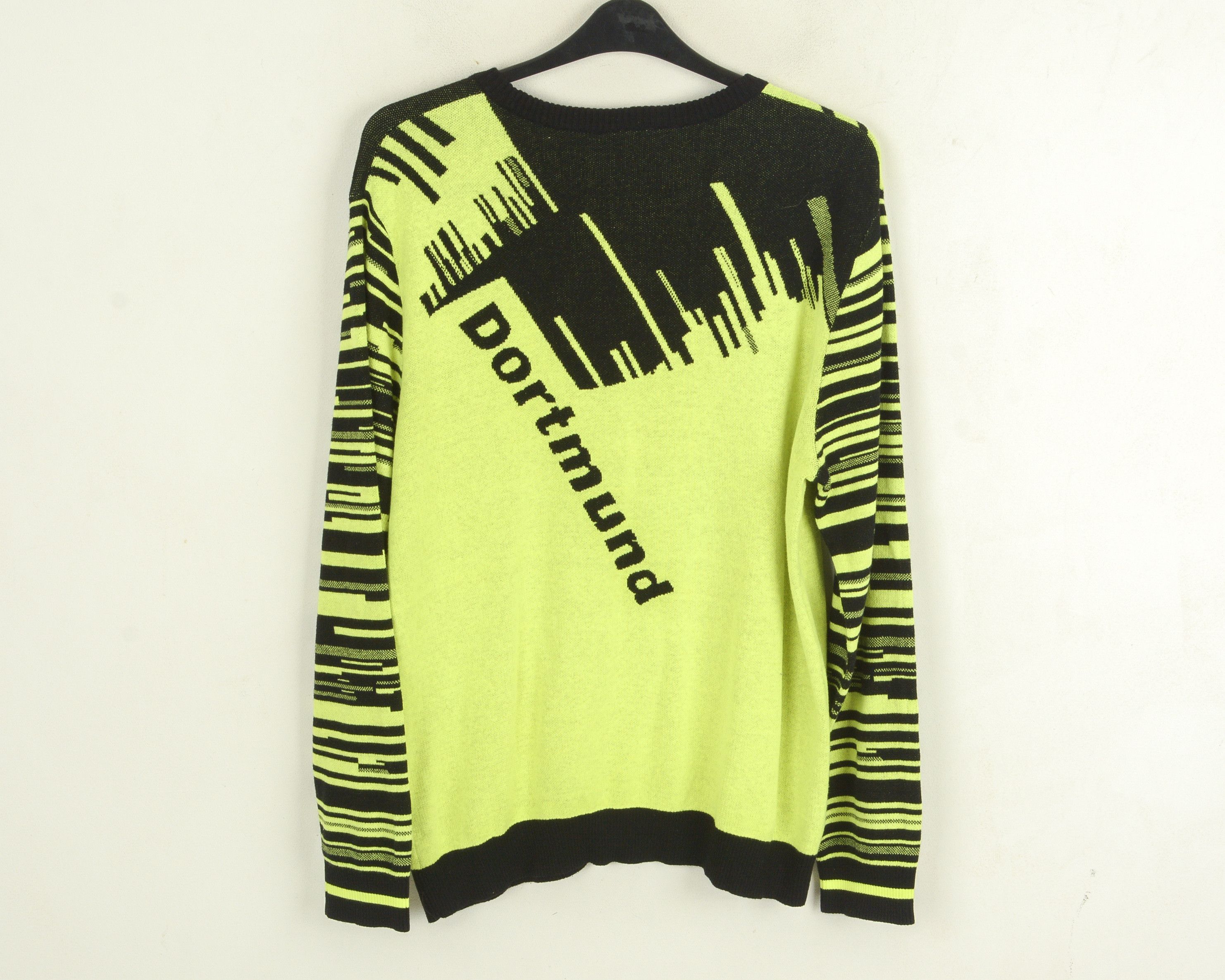 Vintage Borussia Dortmund Men 2XL Retro Jumper Knit 1993 1994 BVB Size US XXL / EU 58 / 5 - 2 Thumbnail