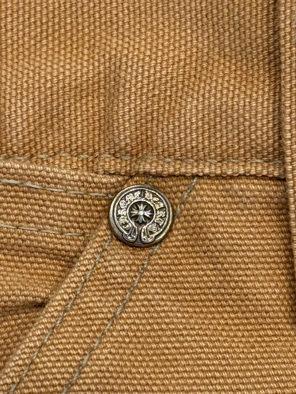 Chrome Hearts Chrome Hearts Star Parch Carhartt Double Knee Pants Size US 38 / EU 54 - 17 Thumbnail