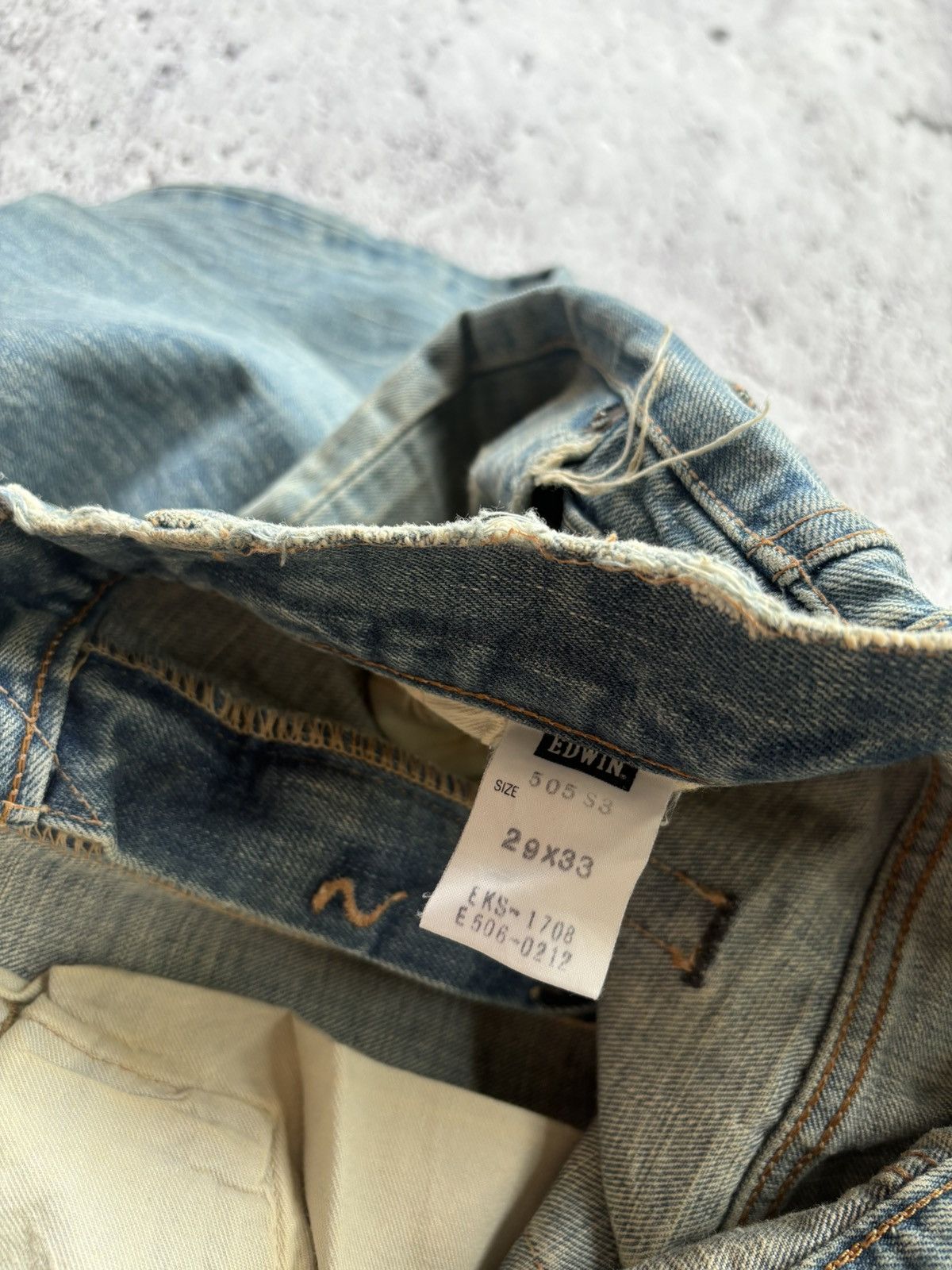 Hysteric Glamour Vintage Edwin Selvedge Rainbow Denim Jeans Size US 29 - 9 Thumbnail