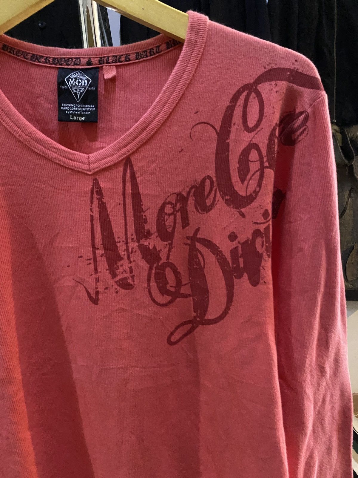 Japanese Brand Japanese MCD Poem Long Slevee Tee Size US L / EU 52-54 / 3 - 5 Thumbnail
